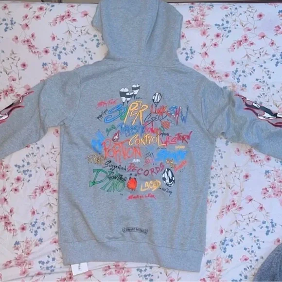 Chrome Hearts Gray Lightweight Shirt Jacket - Picture 3 of 3